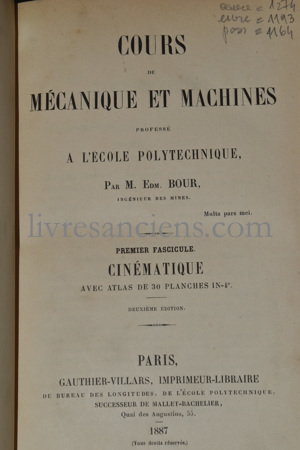 Photo BOUR, Edmond.&nbsp;