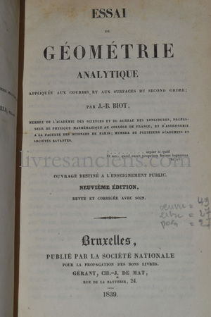 Photo BIOT, Jean-baptiste.&nbsp;