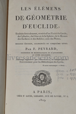 Photo PEYRARD, François || EUCLIDE.&nbsp;