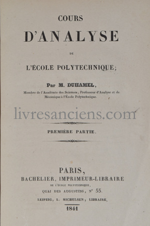 Photo DUHAMEL, Jean-Marie Constant.&nbsp;