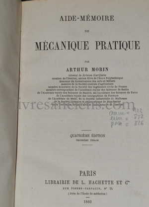 Photo MORIN, Arthur Jules.&nbsp;