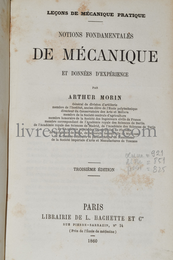 Photo MORIN, Arthur.&nbsp;