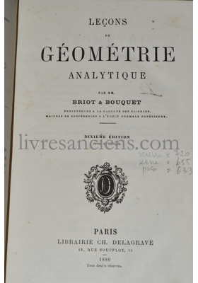 Photo BRIOT, Charles || BOUQUET, Jean-Claude.&nbsp;