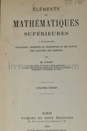 Photo VOGT, Henri.&nbsp;