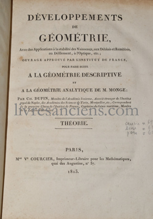 Photo DUPIN, Charles.&nbsp;