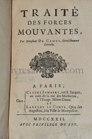 Photo CAMUS, François-Joseph de.&nbsp;