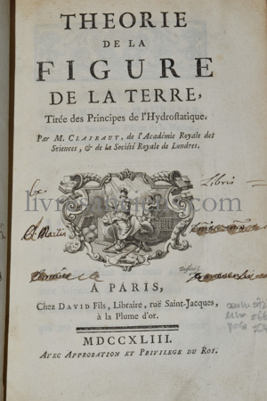 Photo CLAIRAUT, Alexis.&nbsp;