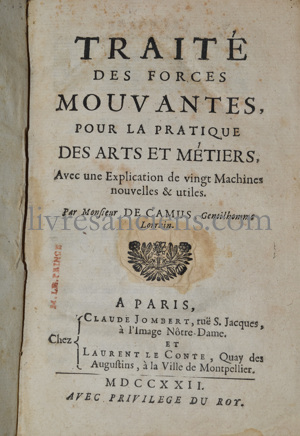 Photo CAMUS, François-Joseph de.&nbsp;