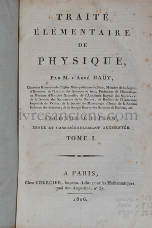 Photo HAÜY, René-Just.&nbsp;