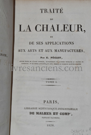 Photo PÉCLET, Jean-Claude-Eugène.&nbsp;