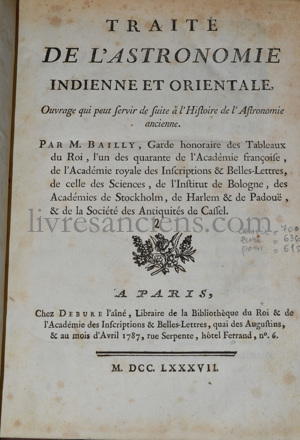 Photo BAILLY, Jean-Sylvain.&nbsp;