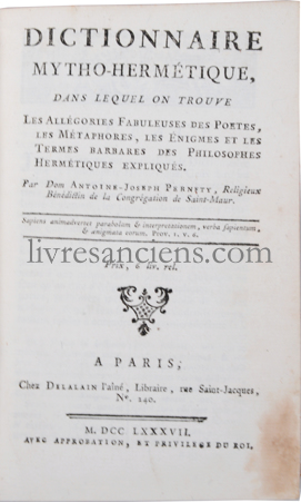 Photo PERNETY, Antoine-Joseph.