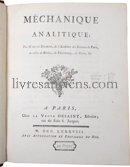 Photo LAGRANGE, Joseph-Louis, comte de.&nbsp;