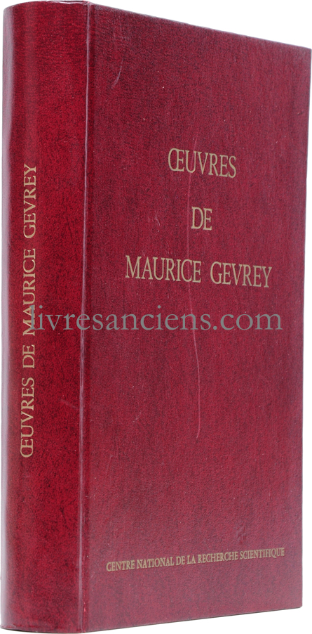 Photo GEVREY, Maurice.&nbsp;