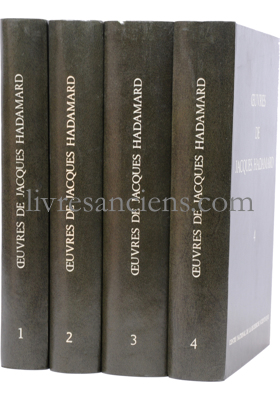 Photo HADAMARD, Jacques.&nbsp;