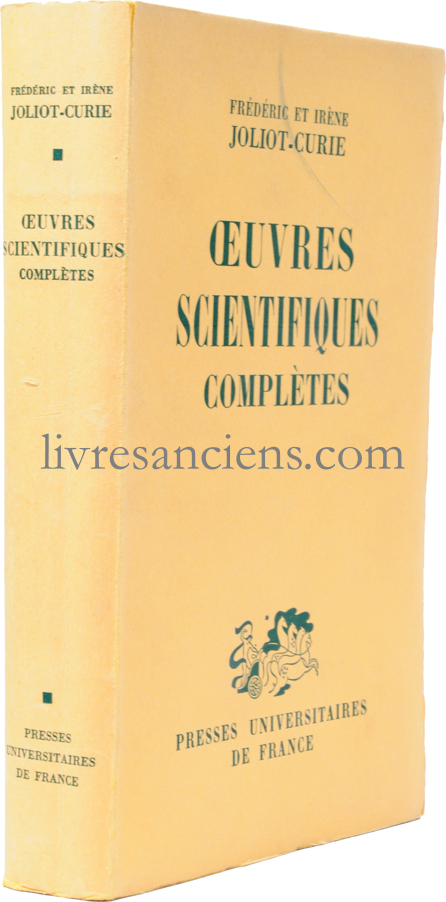 Photo JOLIOT-CURIE, Frédéric et Irène.&nbsp;