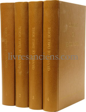 Photo BOREL, Emile.&nbsp;