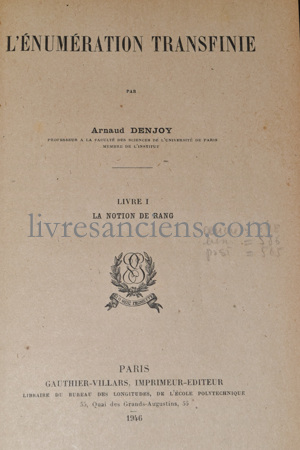 Photo DENJOY, Arnaud.