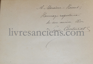 Photo COUTURAT, Louis.&nbsp;