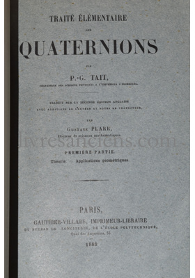 Photo TAIT, Peter Guthrie.&nbsp;