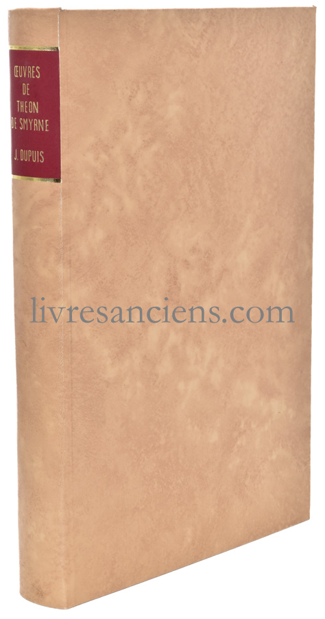 Photo THÉON DE SMYRNE.&nbsp;