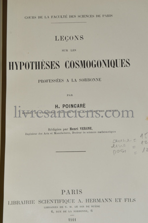 Photo POINCARÉ, Henri.&nbsp;