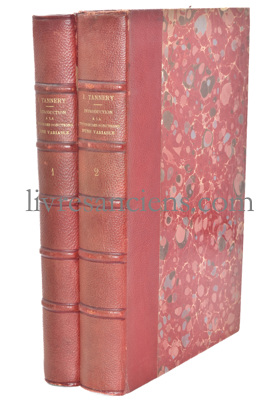 Photo TANNERY, Jules.&nbsp;