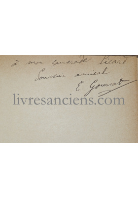 Photo GOURSAT, Édouard.&nbsp;