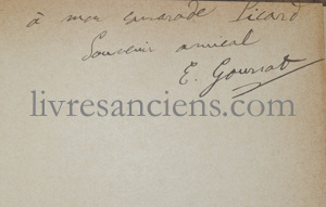 Photo GOURSAT, Édouard.&nbsp;