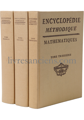 Photo [ENCYCLOPÉDIE MÉTHODIQUE] || MATHÉMATIQUES.&nbsp;
