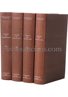 Photo MONTUCLA, Jean-Étienne.&nbsp;