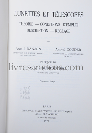 Photo DANJON, André || COUDER, André.&nbsp;