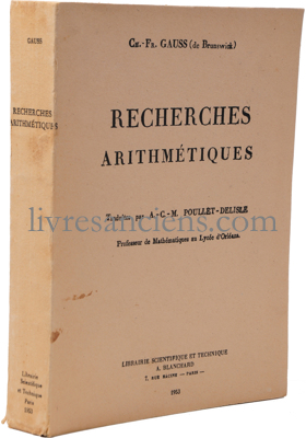 Photo GAUSS, Carl Friedrich.&nbsp;