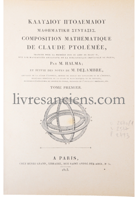 Photo PTOLEMEE, Claude.&nbsp;