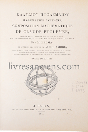 Photo PTOLEMEE, Claude.&nbsp;