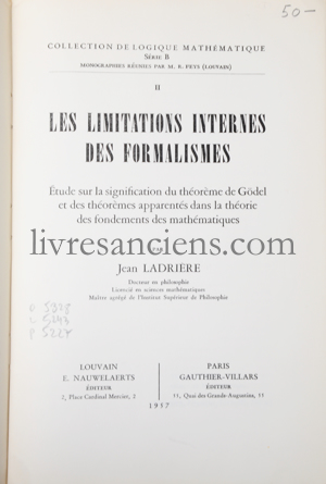 Photo LADRIERE, Jean.&nbsp;