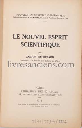 Photo BACHELARD, Gaston.&nbsp;