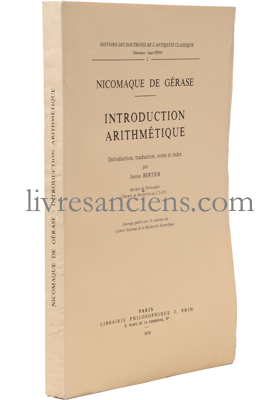 Photo NICOMAQUE DE GÉRASE.&nbsp;