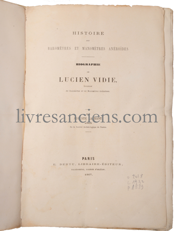 Photo LAURANT, Auguste || VIDIÉ, Lucien.&nbsp;