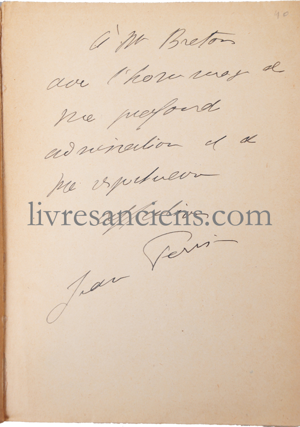 Photo PERRIN, Jean.&nbsp;