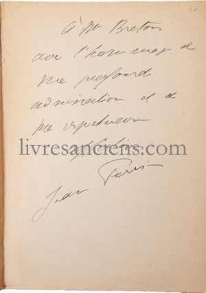 Photo PERRIN, Jean.&nbsp;