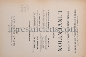 Photo Centre international de Synthèse.&nbsp;