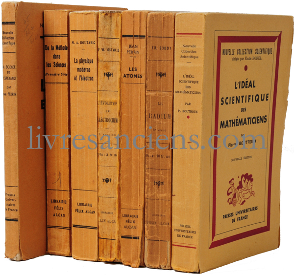 Photo [LA NOUVELLE COLLECTION SCIENTIFIQUE] [BOREL, Emile].&nbsp;