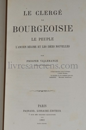 Photo VALLERANGE, Prosper.&nbsp;