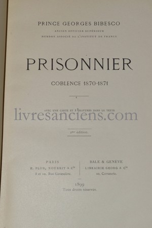 Photo BIBESCO, Georges (Prince).&nbsp;