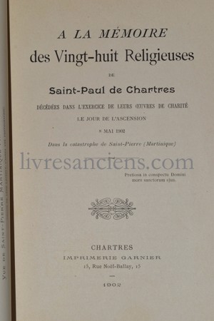 Photo [MARTINIQUE. Catastrophe de Saint-Pierre].&nbsp;