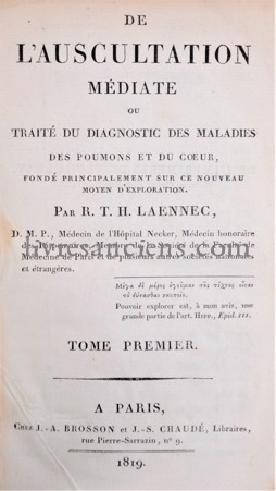 Photo LAENNEC, René-Théophile-Hyacinthe. 