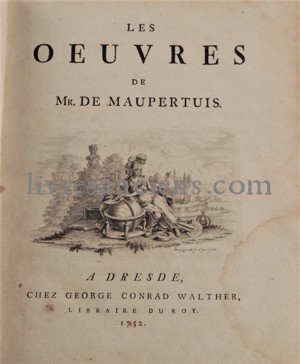 Photo MAUPERTUIS, Pierre-Louis-Moreau de. 